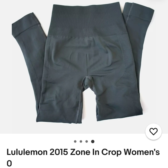 Lululemon Zone cropped leggings - Picture 4 of 5